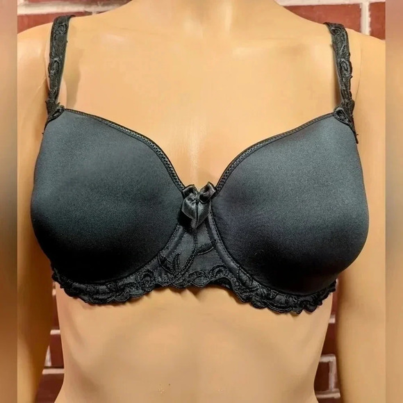 Simone Perele Other - Simone Perele 131343 Andora Spacer Demi Bra 34D Emerald Green